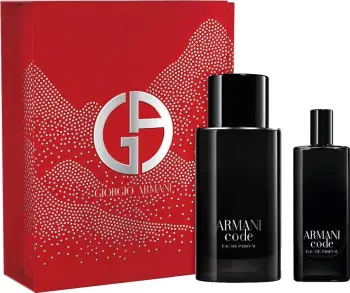 Eau de Parfum për meshkuj Giorgio Armani Code, 75ml + 15ml