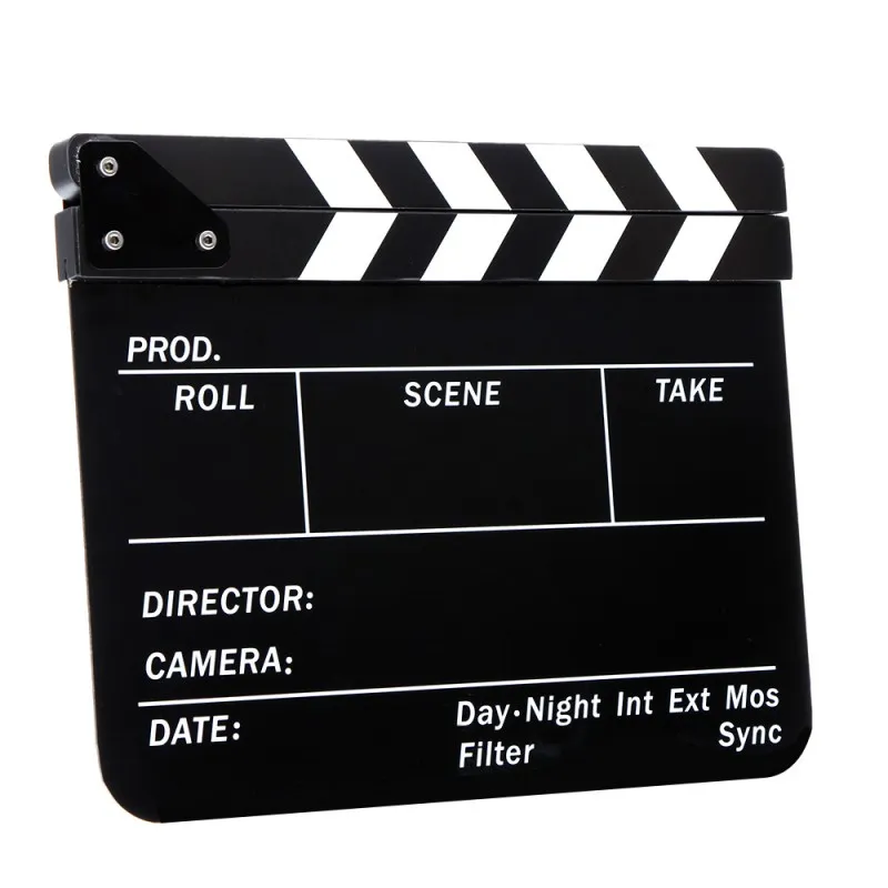 ClapperBoard 25x30cm (Black) - 1
