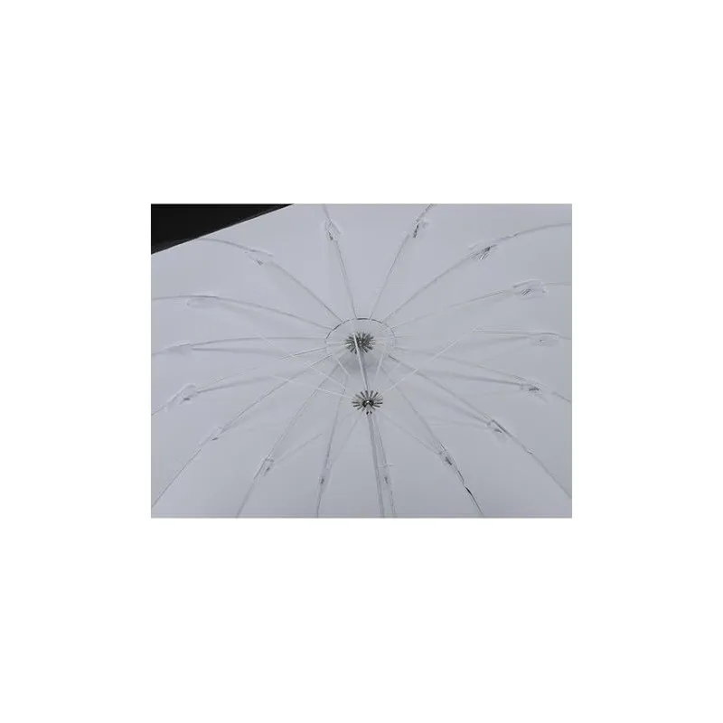 Black/White Umbrella 180cm - 3