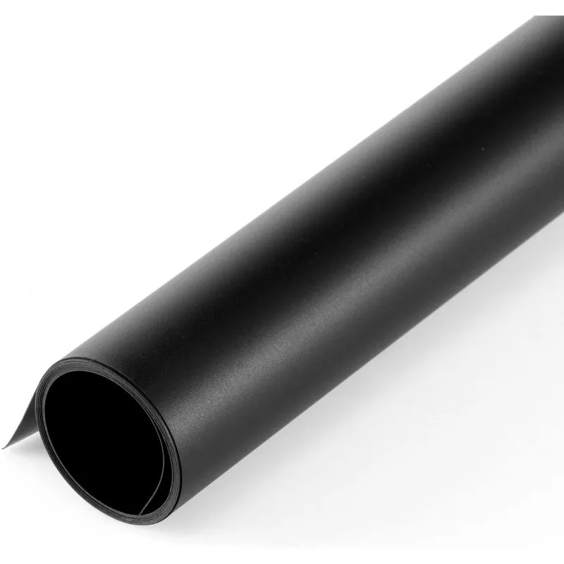 PVC Photography Backdrop (120*200CM) Black - 1