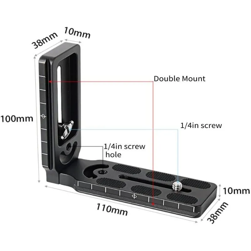Standard Camera Quick Release L Plate - 3
