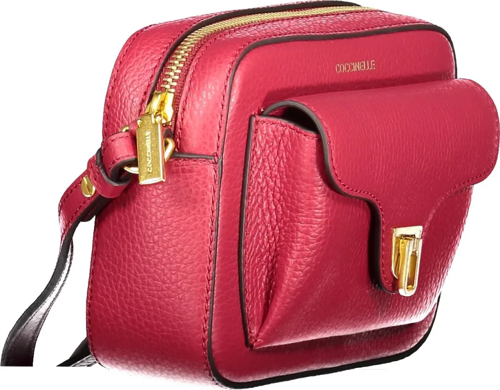 Çantë COCCINELLE BEAT SOFT femra e kuqe - 3