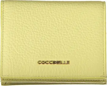 Portofol femra COCCINELLE, i verdhë