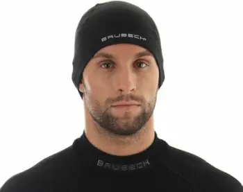 Kape çiklizmi Brubeck Merino Wool Light, termike dimërore, L XL, e zezë