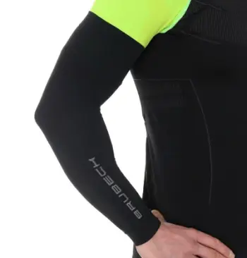 Mëngë çiklizmi Brubeck Unisex 3D PRO SB10060, S / M, të zeza