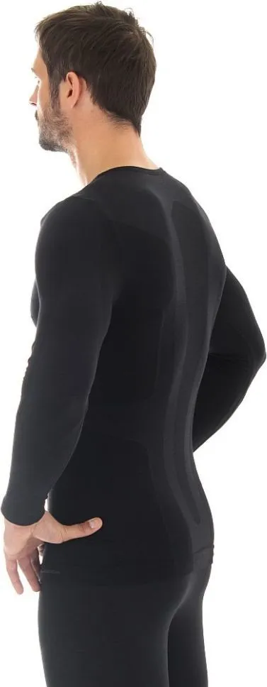 Maicë për meshkuj Brubeck Comfort Wool, XXL, e zezë - 4