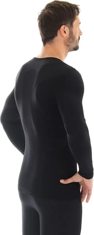 Maicë për meshkuj Brubeck Comfort Wool, XXL, e zezë - 6