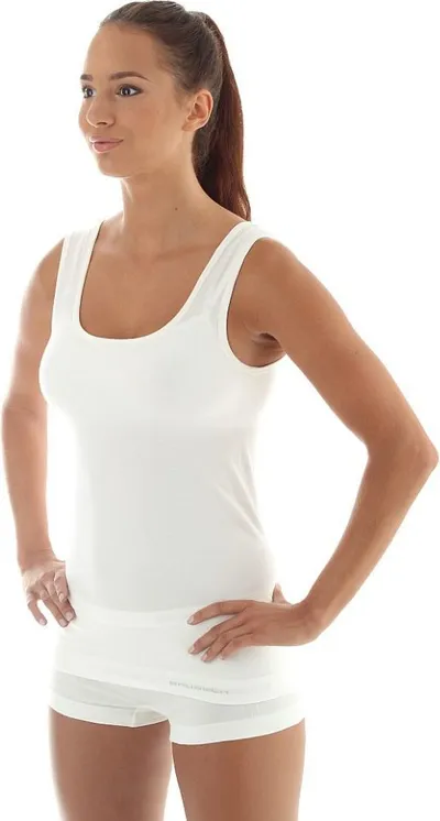 Maicë e brendshme për meshkuj Brubeck Comfort, M, e kremtë - 3