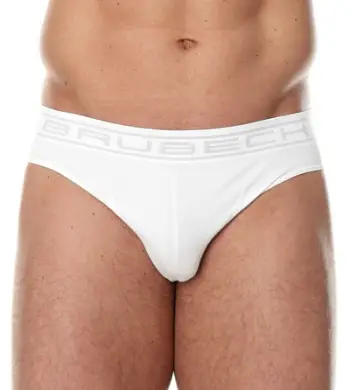 Brekë për meshkuj Brubeck Comfort Cotton, XL, të bardha