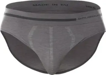 Bokserica për meshkuj Brubeck BE10050 COMFORT, S, të hirta të errëta