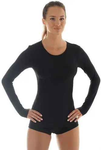 Bluzë me mëngë të gjata Brubeck Comfort Wool, femra, madhësia XL