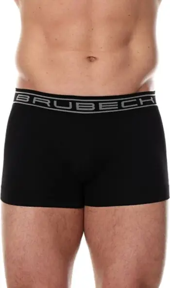 Bokse për meshkuj Brubeck Comfort BX10050A, pa qepje, përbërje pambuku, gri