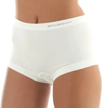 Të brendshme Brubeck Boxer Comfort Wool, të bardha