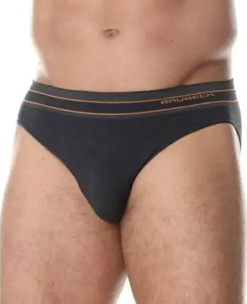 Mbathje të brendshme për meshkuj Brubeck BE10110 ACTIVE WOOL, lesh merino, madhësia XL, gri grafit
