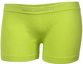 Bokserë për djem Brubeck Comfort Cotton Junior, madhësia 104/110, lime