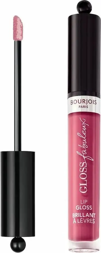 Gloss buzësh Bourjois Fabuleux Gloss 08 Berry Talented, 3.5ml, rozë