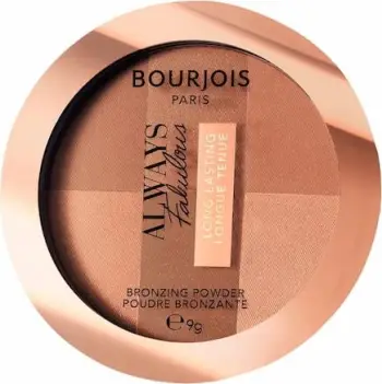 Bronzer Bourjois Paris Always Fabulous 012 Dark, pudër e shtypur, për lëkurë të errët