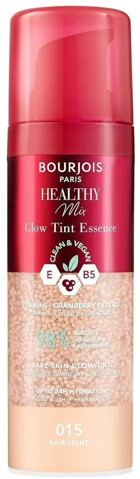 Essence për fytyrë Bourjois Healthy Mix Glow Tint Essence për femra 015 Fair Light 30ml