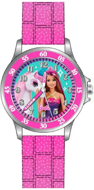 Orë dore për fëmijë Disney Time Teacher, rozë - 1