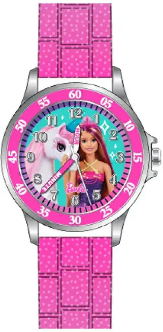 Orë dore për fëmijë Disney Time Teacher, rozë