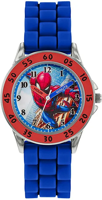 Orë për fëmijë Disney Spiderman SPD9048, e kaltër/kuqe - 1