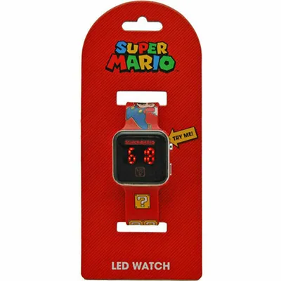 Orë për djem Disney Super Mario hDY034, e kuqe - 3