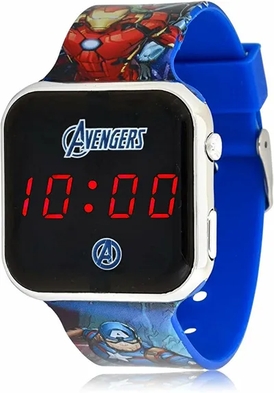 Orë digjitale për fëmijë Disney Avengers AVG4706, e kaltër - 1