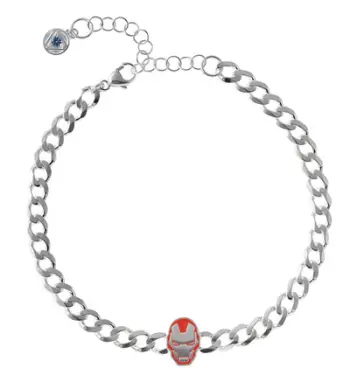 Byzylyk për djem Disney Iron Man Marvel BS00084SRRQL-7-XS, i argjendtë