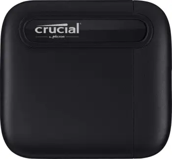 Disk i jashtëm SSD Crucial X6 2TB, i zi