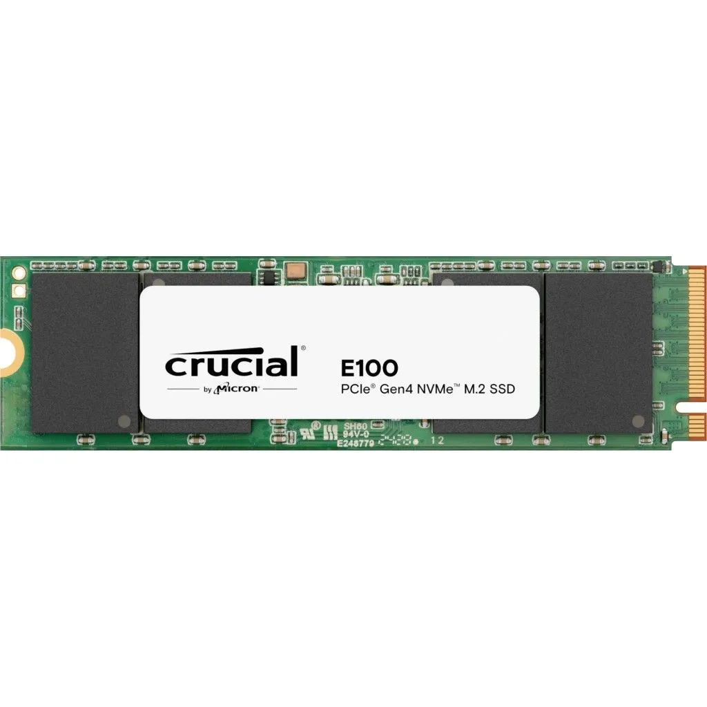 SSD M.2 Crucial E100 2TB NVMe PCIe Gen4 - 1