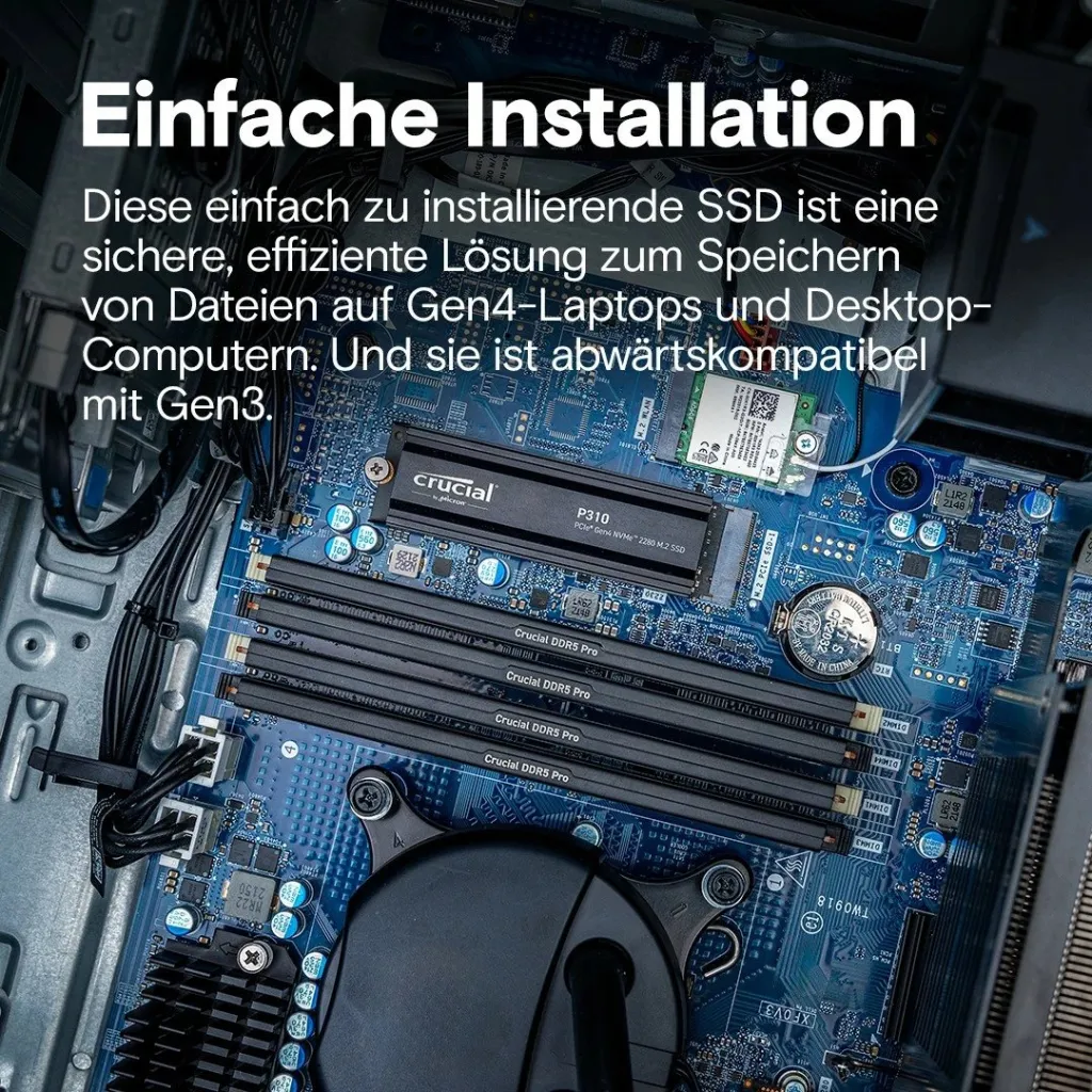 SSD Crucial P310, 2 TB, M.2, 7100 MB/s - 5