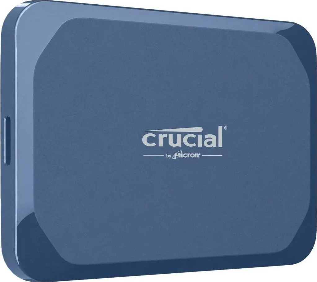 SSD portabël Crucial X10 4TB, USB 3.2 Type-C, kaltër - 1