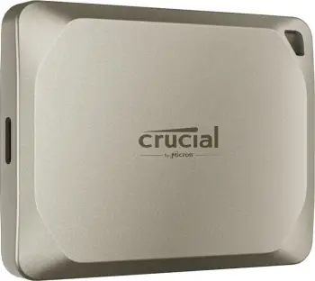 SSD portabël Crucial X9 Pro 1TB, USB Type-C, për Mac, bezhë