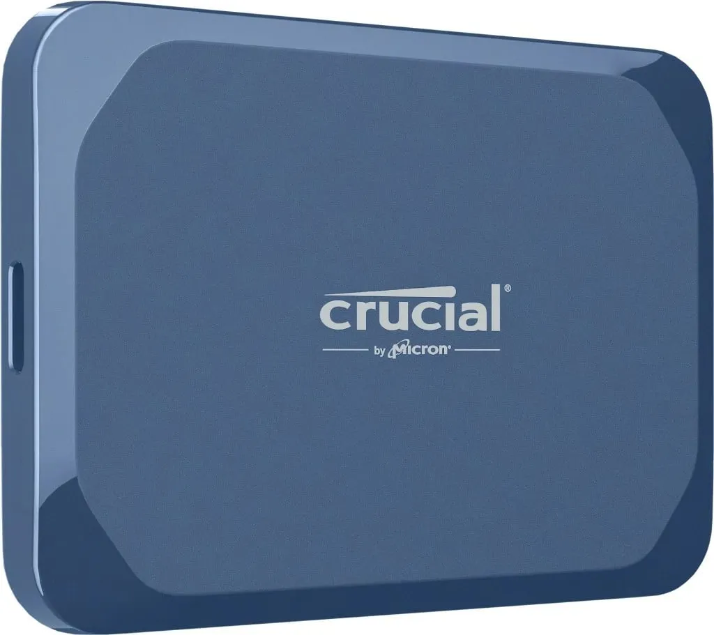 SSD portabël Crucial X10 2TB, USB 3.2 Type-C, blu - 1