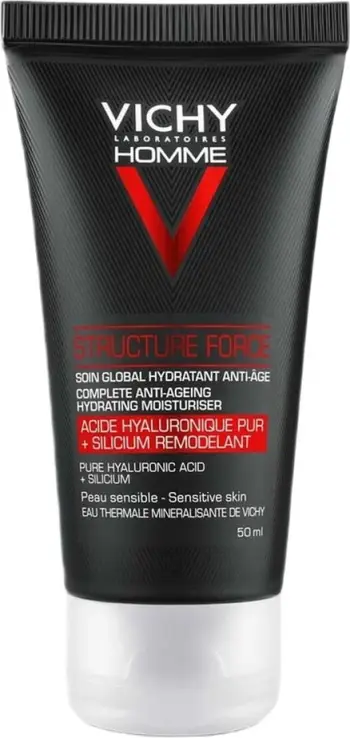 Krem hidratues kundër plakjes Vichy Homme Structure Force, 50 ml