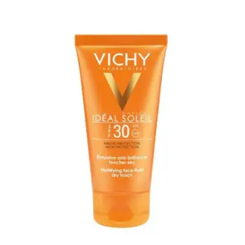 Krem mbrojtës për fytyrë Vichy SPF 30 Capital Soleil Mattifying Face Fluid, 50 ml