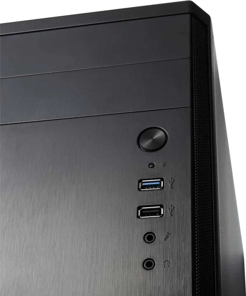 Kasë Fractal Design Core 1100, e zezë - 12