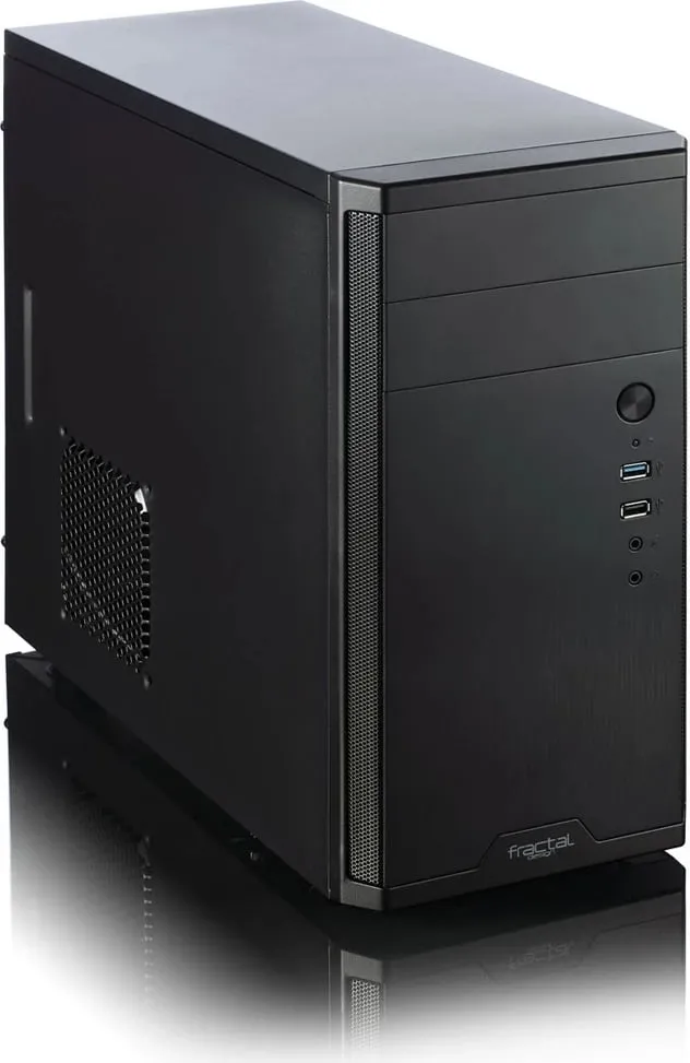 Kasë Fractal Design Core 1100, e zezë - 7