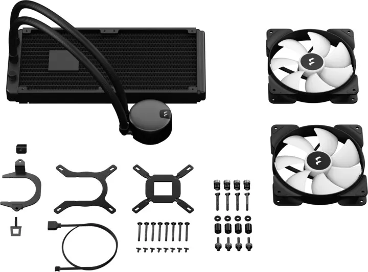 Ftohës Fractal Design Lumen S28 ARGB v2, i bardhë / zi - 3