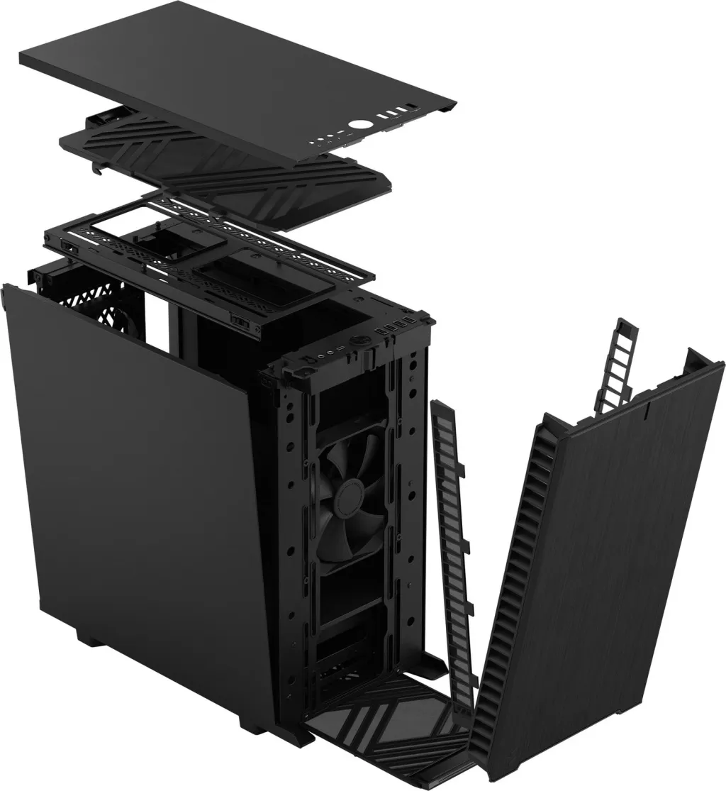 Kasë për PC Fractal Design Define 7, e zezë - 18