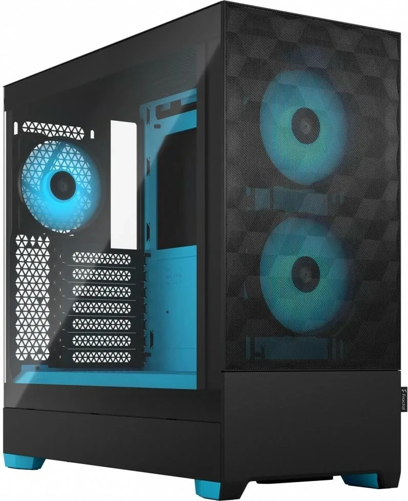 Kasë për PC Fractal Design Pop Air RGB, e zezë - 2