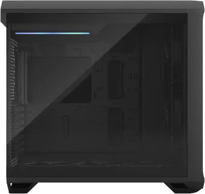 Kasë Fractal Design Torrent Black TG Light Tint, e zezë - 3