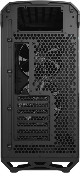 Kasë Fractal Design Torrent Black TG Light Tint, e zezë - 5