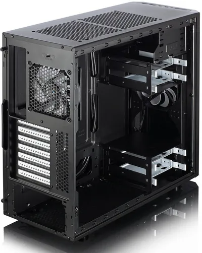 Kasë për PC Fractal Design Core 2500, e zezë - 4