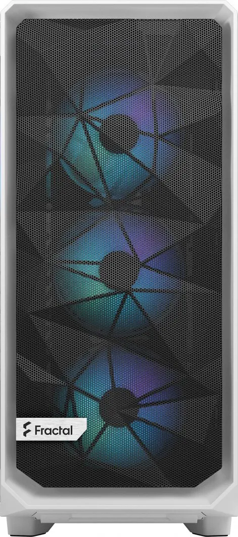 Kasë për PC Fractal Design Meshify 2 Compact RGB, e bardhë - 2