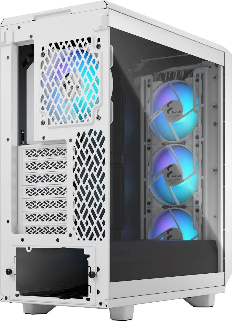 Kasë për PC Fractal Design Meshify 2 Compact RGB, e bardhë - 12