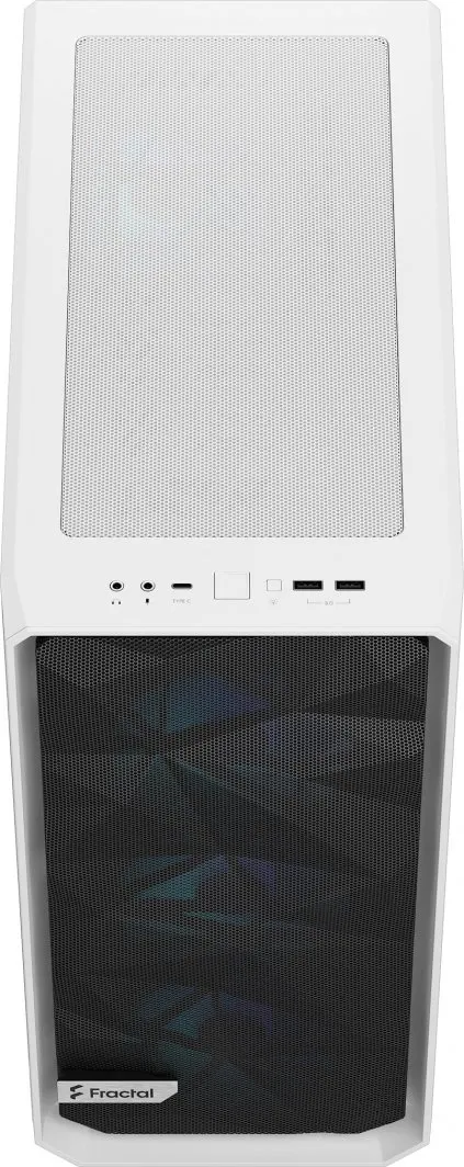 Kasë për PC Fractal Design Meshify 2 Compact RGB, e bardhë - 3