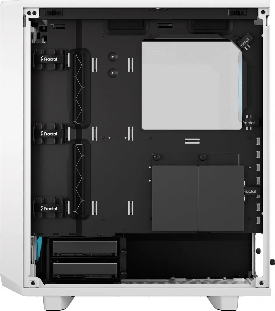 Kasë për PC Fractal Design Meshify 2 Compact RGB, e bardhë - 7