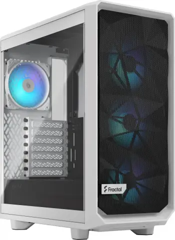 Kasë për PC Fractal Design Meshify 2 Compact RGB, e bardhë