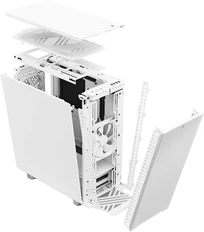 Kasë Fractal Design Define 7 Compact, e bardhë - 6